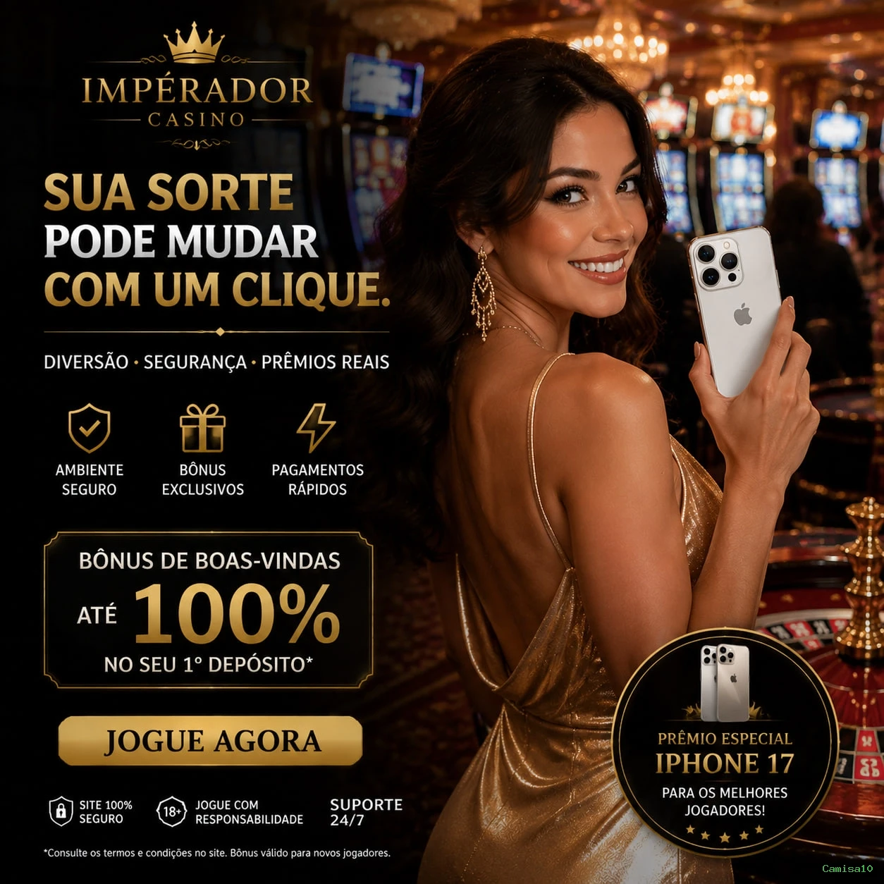 Imagem promocional da Camisa10